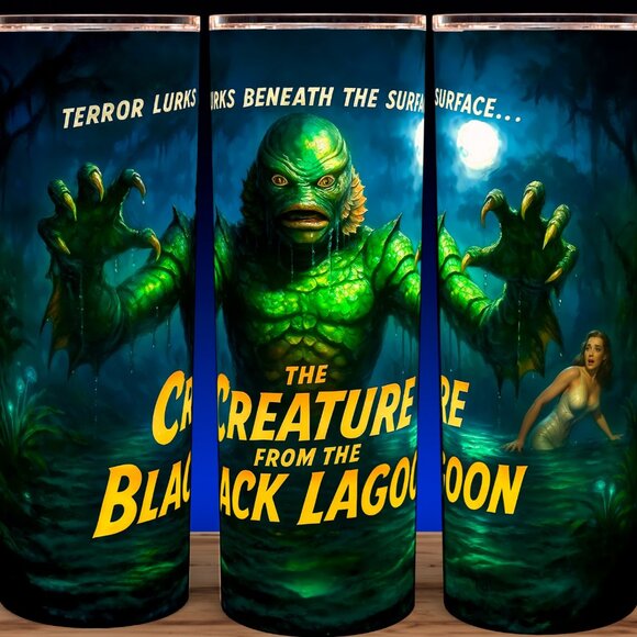 Creature from the Black Lagoon Universal Monsters Cup Mug Tumbler - Picture 1 of 3